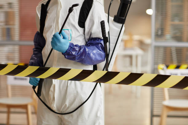 Professional Blood Cleanup technician working in Goehner, NE